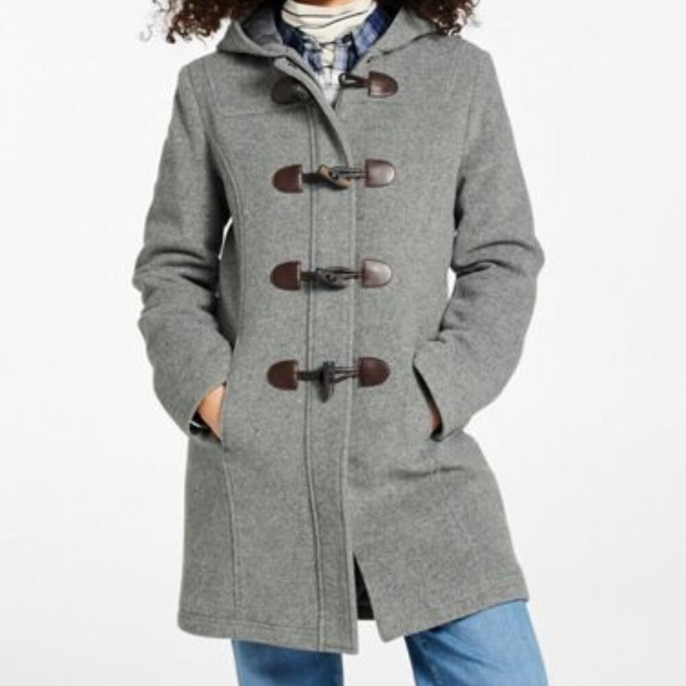 Women's Classic Lambswool Duffel Coat - 6P